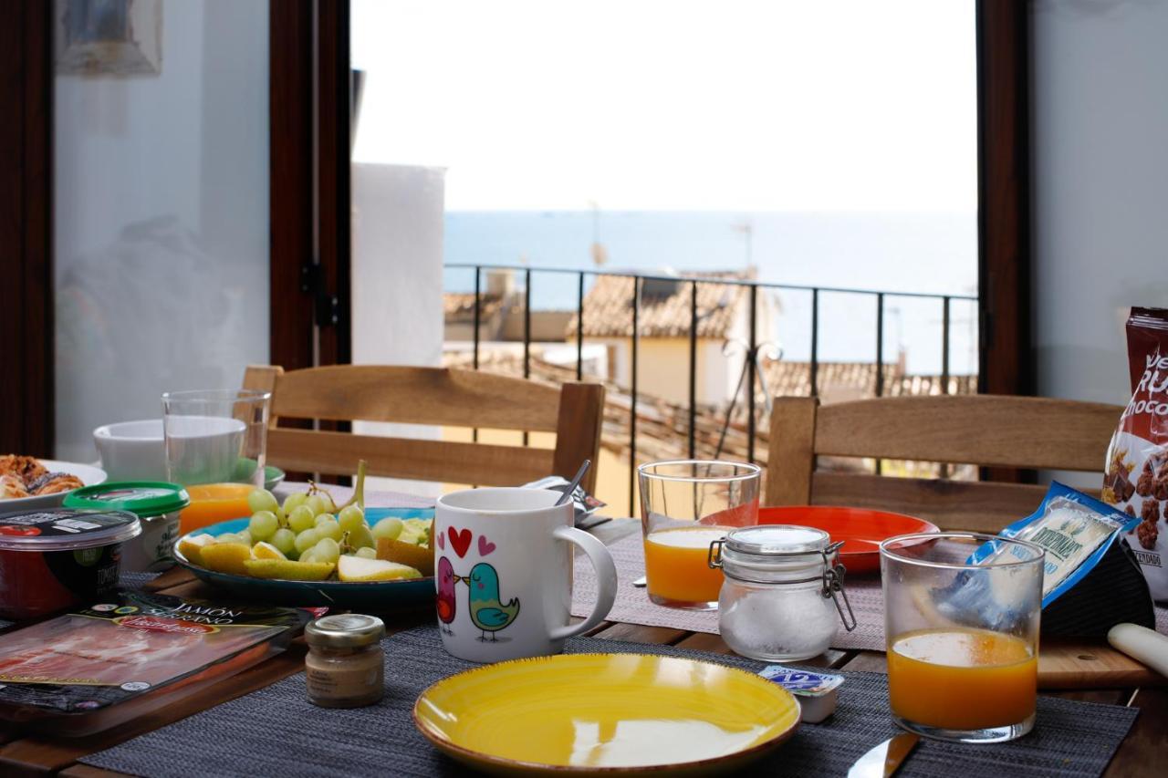 La Vila Feliz, gemütliches privates Apartment im typischen Fischerhaus mit fantastischem Meerblick Villajoyosa Exterior foto